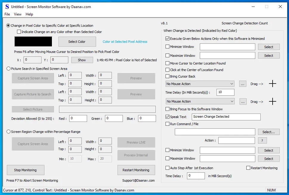 Screen Monitor Software